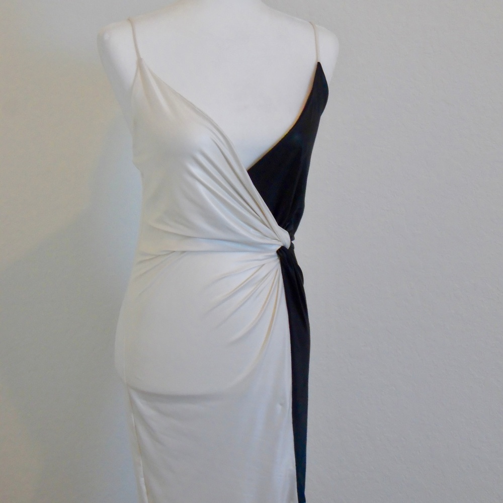 Black and White Dress